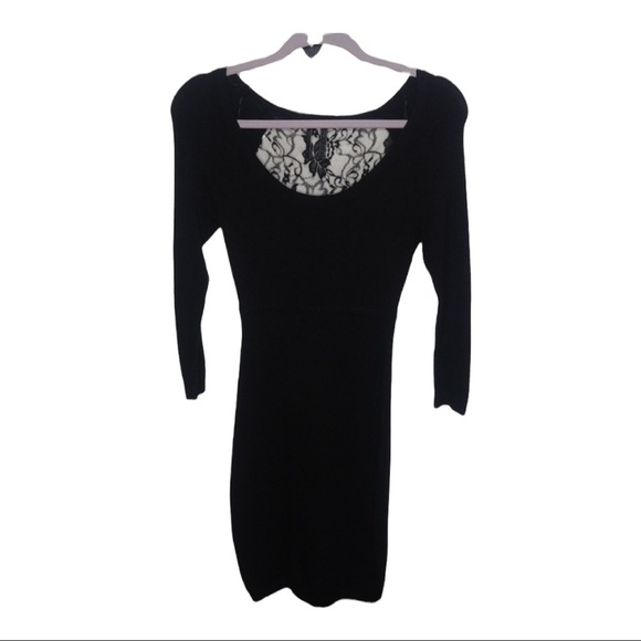 Guess sweater lace dress size medium - Picture 1 of 5